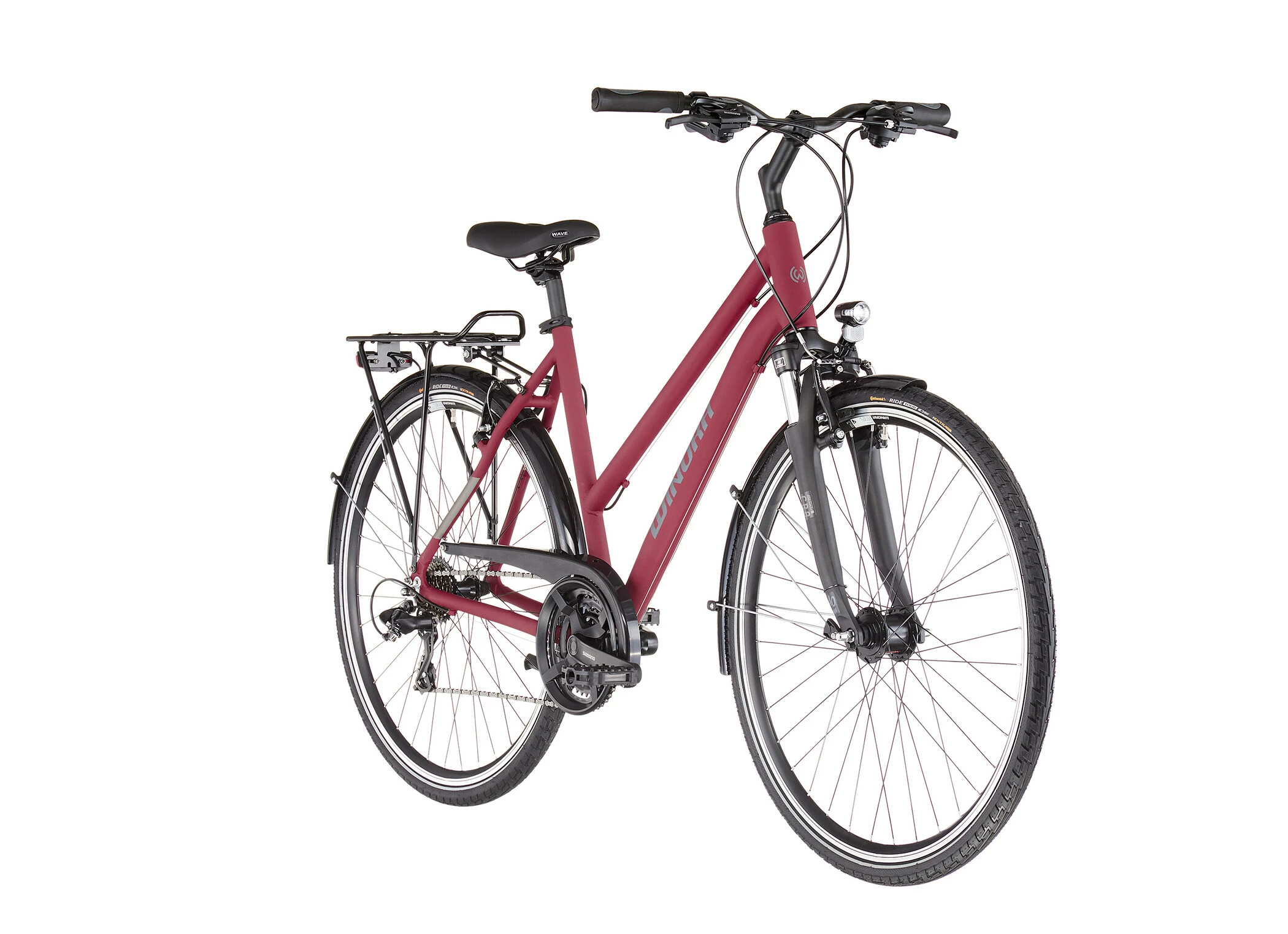 Winora Domingo 21 Trapez, Grå 3 Winora Domingo 21 Trapez, Grå