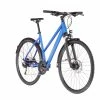 Winora Domingo 27 Sport Trapez, Bl&aring; -E-bikes Trekking Butik winora domingo 27 sport trapeze infinity blue matte 2