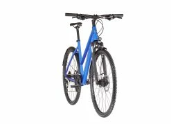 Winora Domingo 27 Sport Trapez, Bl&aring; -E-bikes Trekking Butik winora domingo 27 sport trapeze infinity blue matte 3