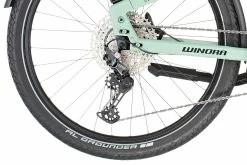 Winora Yakun 12 Lavt Trin, Oliven 16 Winora Yakun 12 Lavt Trin, Oliven -E-bikes Trekking Butik winora yakun 12 low step defender matt 5