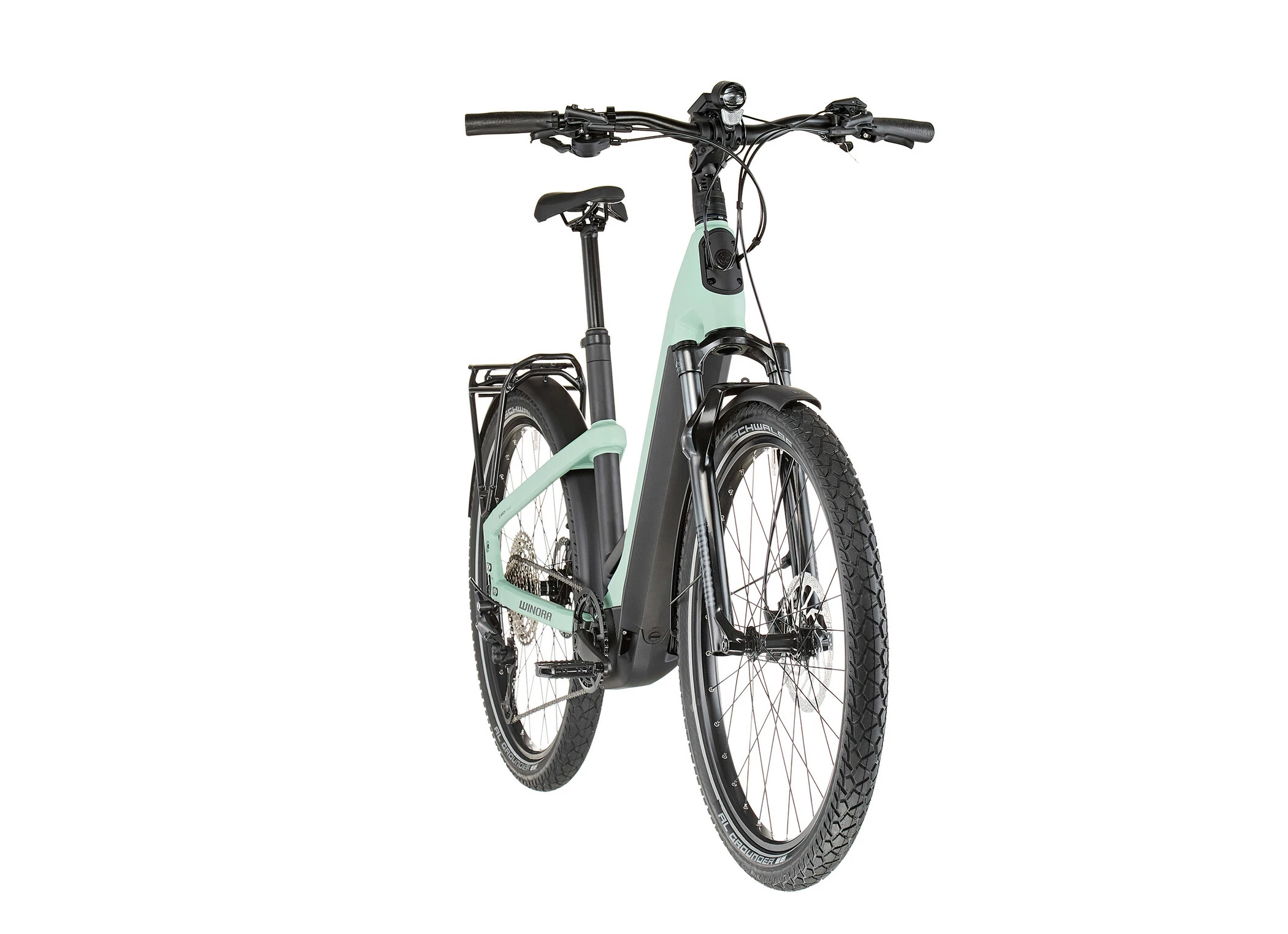 Winora Yakun 12 Lavt Trin, Oliven 11 Winora Yakun 12 Lavt Trin, Oliven - Billede 9